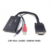 Cabel VGA --> USB+ Audio+ HDMI (20cm) MD008 Mpard