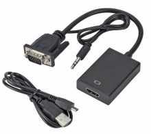 Cable chuyển Vga ---> HDMI có audio