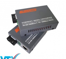 Bộ chuyển đổi quang điện 10/100/1000M (HTB-GS-03/AB - 2 Converter, 2 Adapter)