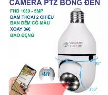 Camera IP Wifi Yoosee GT3608U hình bóng đèn ngụy trang (có chui)