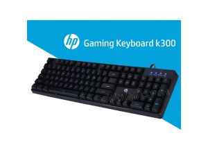Keyboard HP K300 usb led chính hãng