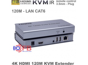 Bộ nối dài HDMI ra LAN 120m FB-Link (Hỗ trợ điều khiển, chuẩn 4K)